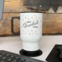 Personalised Scattered Star Best Grandad Travel Mug, thumbnail 1 of 2