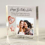 Personalised Birthday Photo Keepsake Acrylic Block, thumbnail 1 of 3