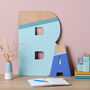 Large Wooden Personalised Printed Letter, thumbnail 3 of 12