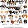Personalised Marble Dog Breed ID Name Tag, thumbnail 7 of 12