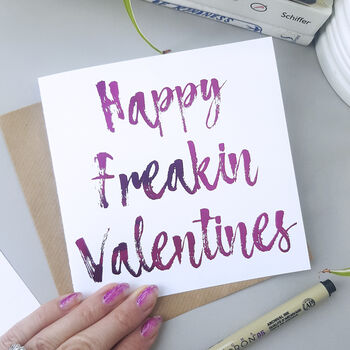 Happy Freakin Valentines Day | Funny Card Boyfriend, 3 of 4