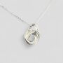 60th Birthday Sterling Silver Ring Necklace, thumbnail 5 of 7