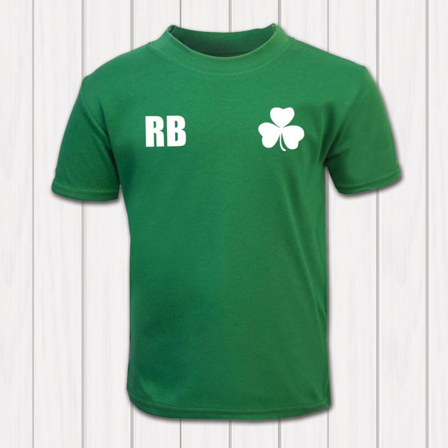 Personalised Ireland Rugby Supporters Baby T Shirts By Forever After | notonthehighstreet.com