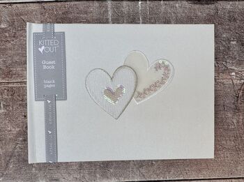 Heart Guest Book With Blank Pages, 2 of 4