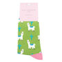 Llama Bamboo Socks, thumbnail 2 of 4