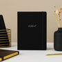 Luxury Notebook Black Cloth, thumbnail 4 of 4