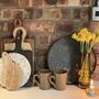 Set Of Four Earth Brown Stoneware Mugs, thumbnail 1 of 5