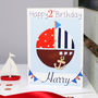 Personalised Nautical Boat Any Occasion Card, thumbnail 1 of 7