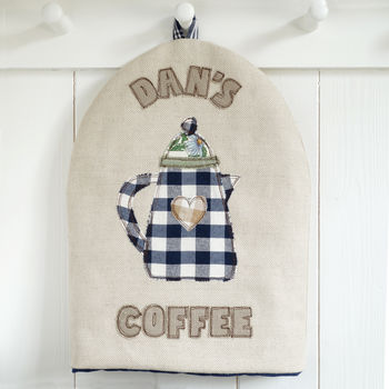 Personalised Cafetiere Cosy Gift For Him, 3 of 12