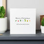 Personalised Christmas Icon Cards, thumbnail 1 of 2