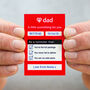 Personalised Fridge Magnet For Dad, thumbnail 3 of 3