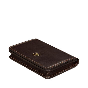 Mens Quality Leather Business Card Holder 'Abramo', 6 of 12