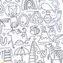 Alphabet Giant Colouring Activity Poster, thumbnail 6 of 9