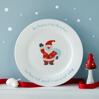 Personalised Christmas Eve China Plate Or Saucer, 6 of 6
