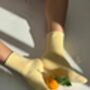 Lemon Water Cloud Socks, thumbnail 1 of 4