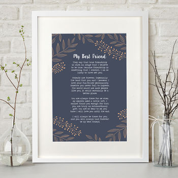 Personalised Your Favourite Words Print, 4 of 7