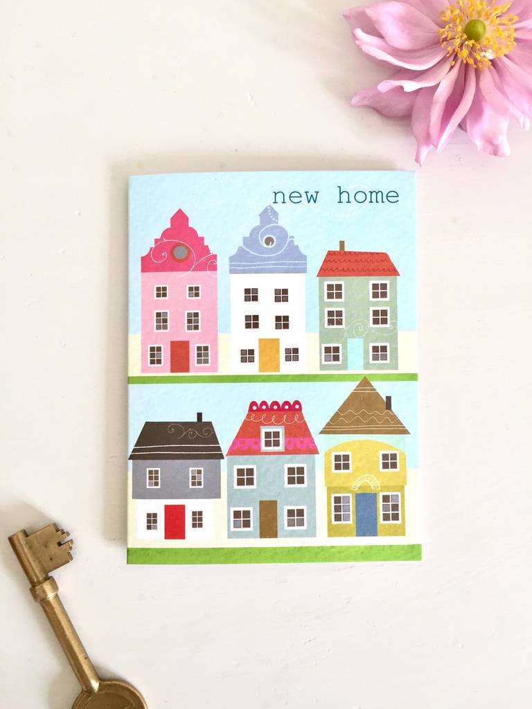 New Home Mini Card By Kali Stileman Publishing | notonthehighstreet.com