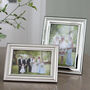 Silver Plated Picture Frame With Bead Edge, thumbnail 4 of 5