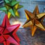 Colourful Origami Paper Star Bauble Decoration, thumbnail 7 of 9