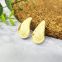 Elegant Gold Plated Teardrop Earrings, thumbnail 1 of 3