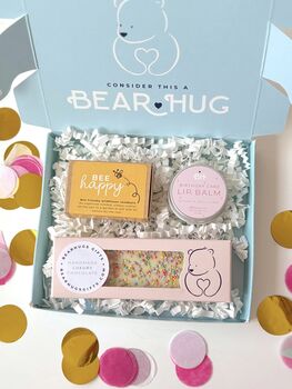 Hooray It's Your Day Birthday Letterbox Hug Gift, 2 of 4