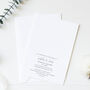 Personalised Wedding Invitations Set Of 10 Love Like You, thumbnail 2 of 2