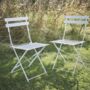 Set Of Two Outdoor Bistro Chairs Various Colours, thumbnail 1 of 5