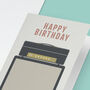 Amplifier Birthday Card | Guitar Greetings Card, thumbnail 4 of 5