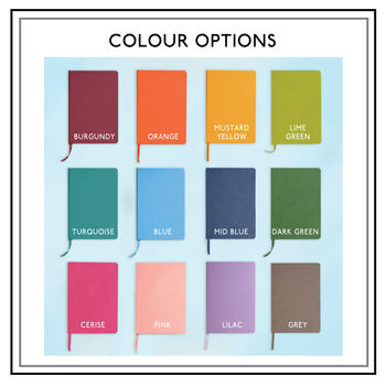 Wishful Thinking Personalised Luxury Notebook Journal, 3 of 9