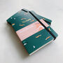 A6 Green Foxes Notebook, thumbnail 1 of 3