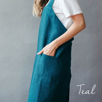 Linen Pinafore Apron For Kids, 5 of 12