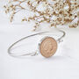 21st Birthday 2005 Penny Coin Bangle Bracelet, thumbnail 1 of 9