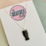 Irish Pint Charm Necklace / Gift For Beer Lovers And Pub Fans / St. Paddy's Day Accessory / Lucky Irish, thumbnail 2 of 5