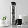 Personalised Stainless Steel Vacuum Flask, thumbnail 7 of 12