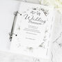 Personalised Floral Wedding Planner, thumbnail 4 of 12