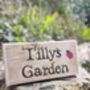 Children's Personalised Wooden Signs, thumbnail 1 of 2