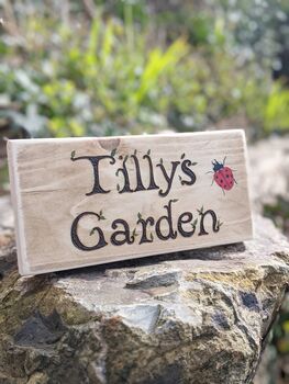 Children's Personalised Wooden Signs, 3 of 5