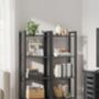 Four Tier Bookshelf Industrial Shelving Unit Bookcase, thumbnail 4 of 7