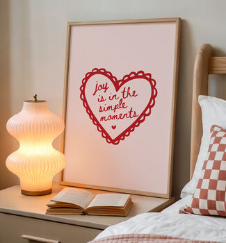 Joy Is In The Simple Moments Print, 2 of 4