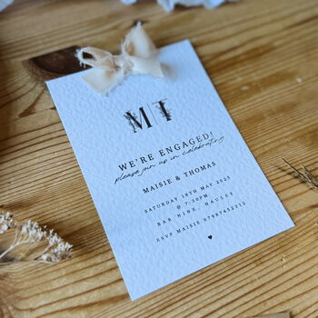 Personalised Engagement Party Invites, 3 of 4