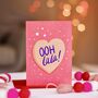 Ooh La La Valentine's Card, thumbnail 1 of 4