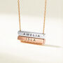 Multiple Name Bar Necklace, thumbnail 5 of 10
