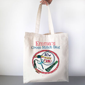 Personalised Embroidery Bag, 6 of 8