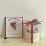 Personalised Gift Box Of Christmas Cake Candle, thumbnail 4 of 4