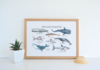 Ocean Giants Art Print, 3 of 4