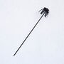 Recycled Iron Black Rose Garden Stake, thumbnail 6 of 7