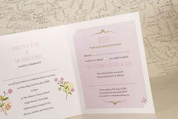 Love The Bicycle Wedding Invitation, 4 of 6