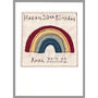 Personalised Rainbow Birthday Card For Him Or Her, thumbnail 2 of 10