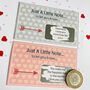 I Love You Personalised Scratch Card, thumbnail 1 of 3