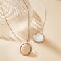 Personalised Crystal Disc Necklace, thumbnail 1 of 8